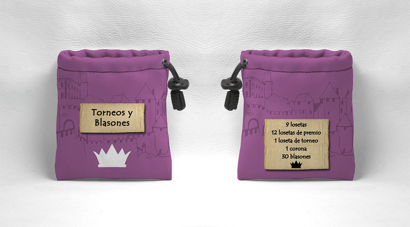 Bolsas para guardar las expansiones de Carcassonne v2 - Imagen 13