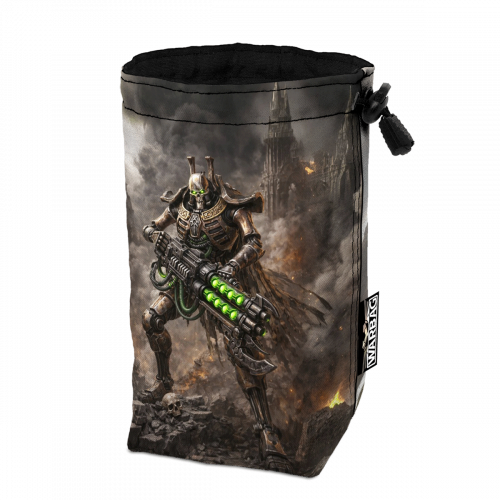 Bolsa para dados BIGTOP "Legiones de metal viviente" – NECRONES (40K)