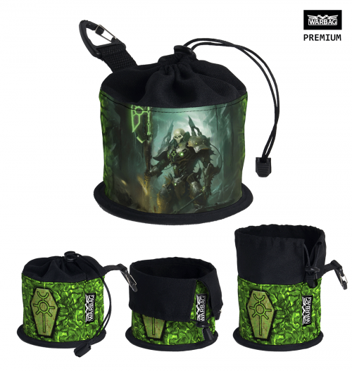 Bolsa para dados PREMIUM "Los no muertos" – NECRONES (40K)