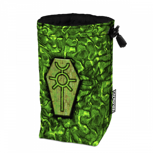 Bolsa para dados BIGTOP "La muerte encarnada" – NECRONES (40K)