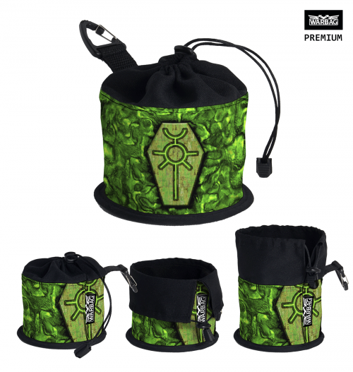 Bolsa para dados PREMIUM "La muerte encarnada" – NECRONES (40K)