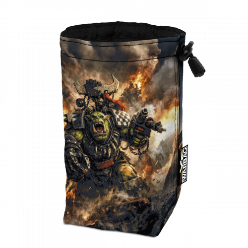 Bolsa para dados BIGTOP "Waaagh" – ORKOS (40K)