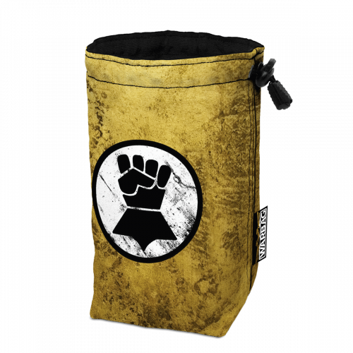 Bolsa para dados BIGTOP "AMARILLO SÓLIDO" – PUÑOS IMPERIALES (40K)