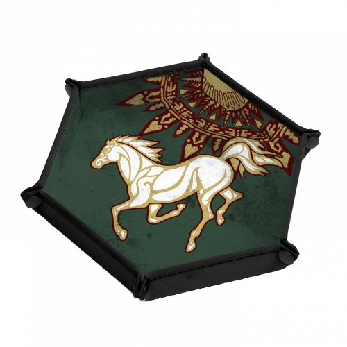 ROHAN - El Señor de los Anillos - Bandeja tiradados (pentagonal, hexagonal)