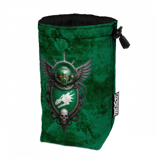 Bolsa para dados BIGTOP "Escudo de Armas" – SALAMANDRAS (40K)