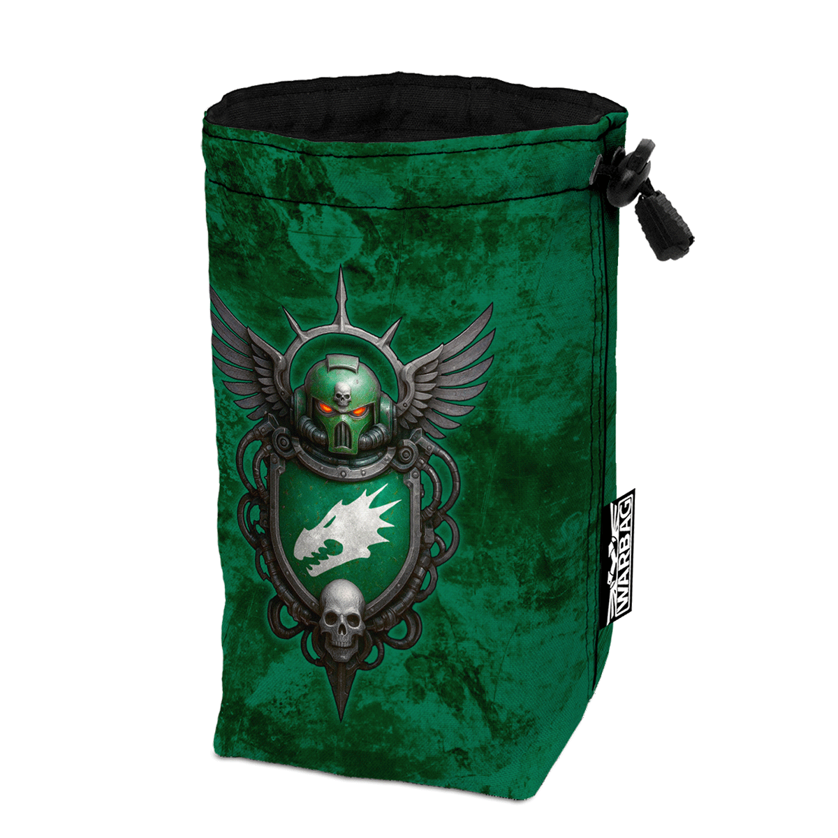 Bolsa para dados BIGTOP "Escudo de Armas" – SALAMANDRAS (40K)