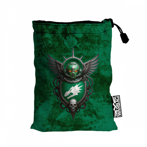Bolsa extra para accesorios "Escudo de Armas – VERDE" – SALAMANDRAS (40K)