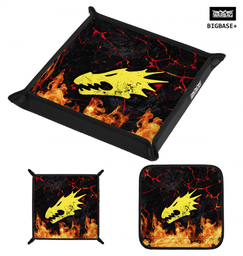 Bandeja Tiradados "Insignia – FUEGO" – SALAMANDRAS (40K)