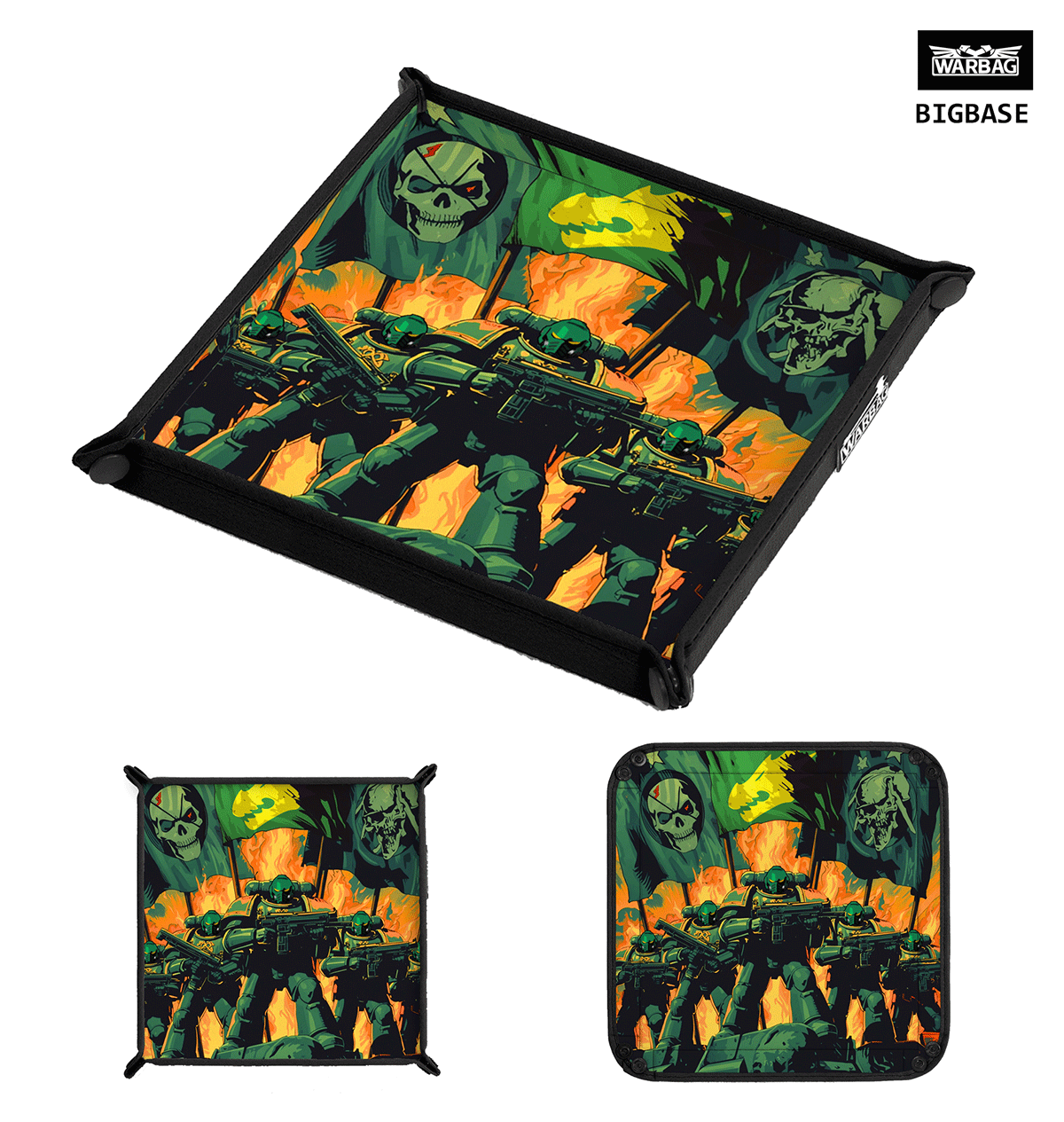 Bandeja Tiradados "Marines Espaciales" – SALAMANDRAS (40K)