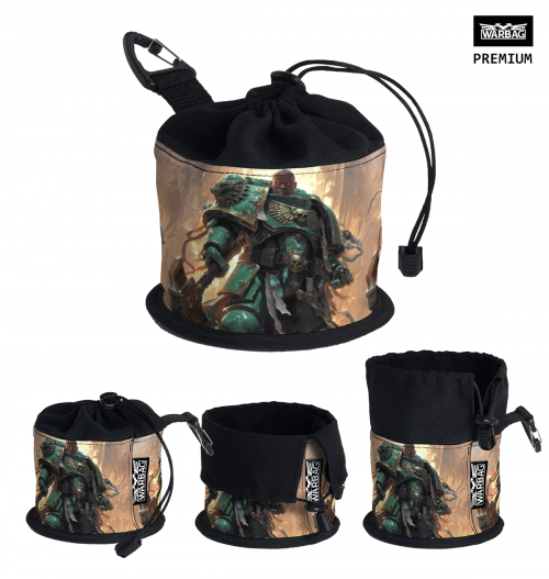 Bolsa para dados PREMIUM "Vulkan" – SALAMANDRAS (40K)