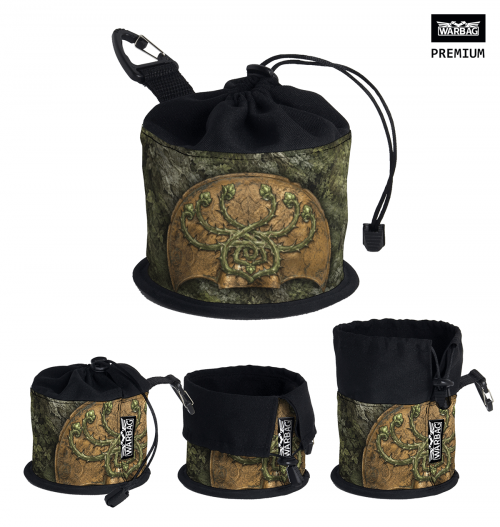 Bolsa para dados PREMIUM "HIJOS DE ALARIELLE" – SYLVANETH (AOS)