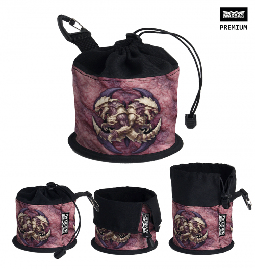 Bolsa para dados PREMIUM "Organicos" – TIRANIDOS (40K)