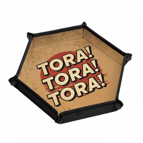 JAPONESES - TORA! TORA! TORA! - Bandeja tiradados (pentagonal, hexagonal)