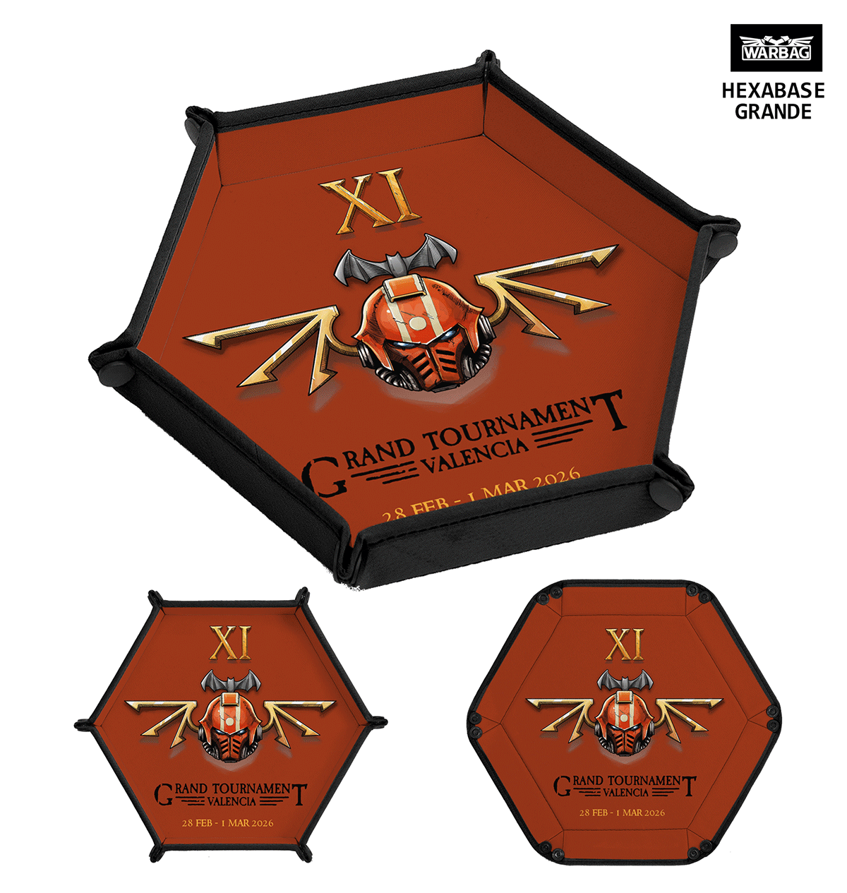 Bandeja Tiradados "2026" – GT VALENCIA (40K)