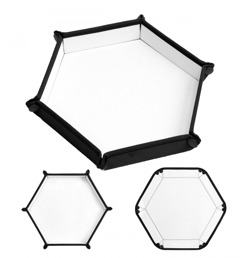 Bandeja tiradados HEXABASE GRANDE – 20 x23 cm, altura 3 cm PERSONALIZADA