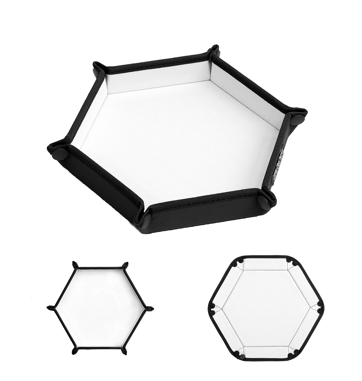 Bandeja tiradados HEXABASE – 16 X 18 cm, altura 3 cm PERSONALIZADA