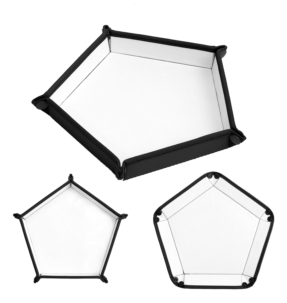 Bandeja tiradados PENTABASE – 19 X 20 cm, altura 3 cm PERSONALIZADA